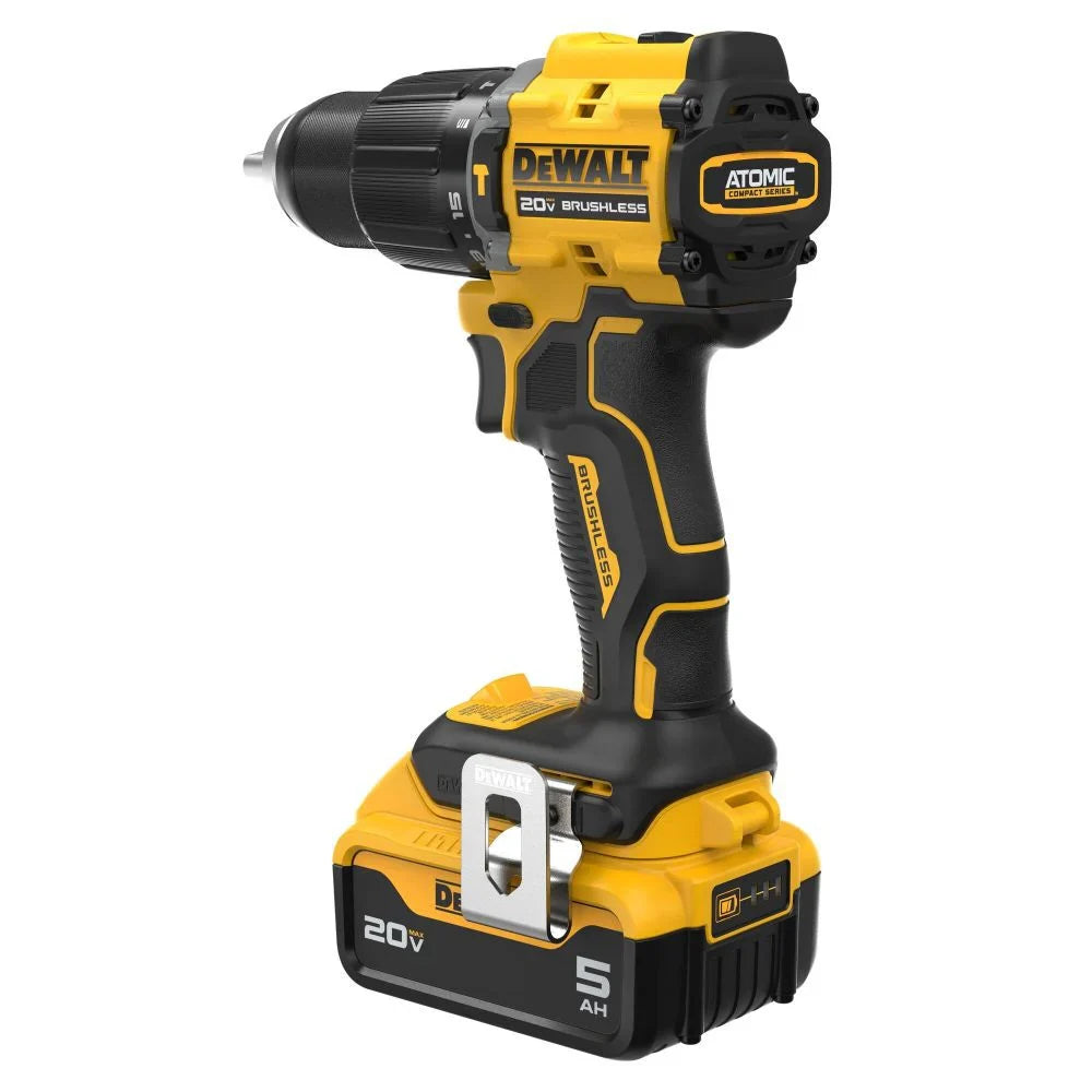 得偉 (DEWALT) ATOMIC 20V MAX 1/2 英吋無刷衝擊鑽套裝 DCD799P1