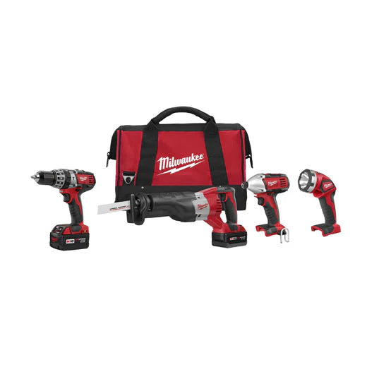 Milwaukee M18 無線四件式工具組合套裝 M18 2696-24
