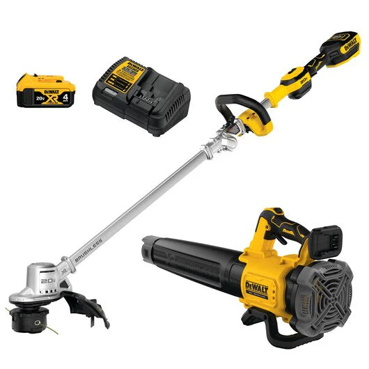 DEWALT 20V MAX XR 無刷無線割草機和吹風機組合套裝 DCKO222M1